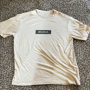 RVCA Off-White Short Sleeve Tee